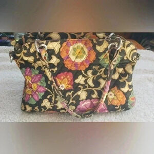 Genuine Vera Bradley Tote‎ purse retired pattern Suzani